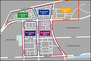 RTA completes internal roads and lighting works in 5 Al Qusais's Industrial areas