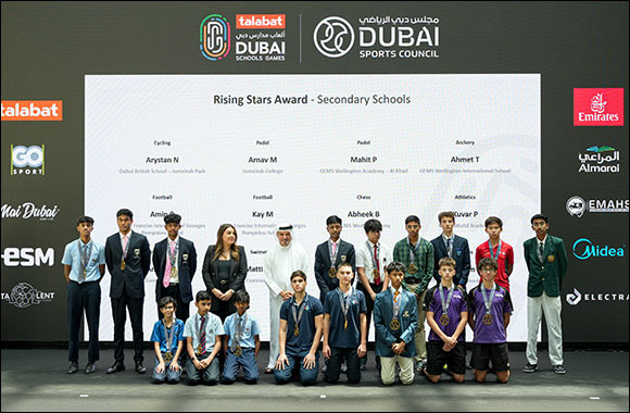 Dubai Sports Council celebrates Winners of the 4th 'Talabat Dubai Schools Games'