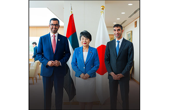 UAE and Japan discuss the latest developments in the comprehensive strategic partnership and sign a number of memorandums of understanding