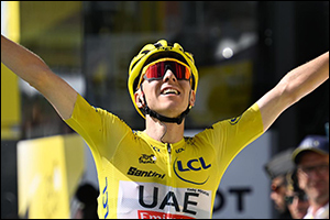 Pogačar strikes again in the Pyrenees to extend lead