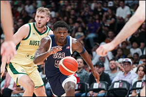 Usa record 98-92 Showcase win over Australia
