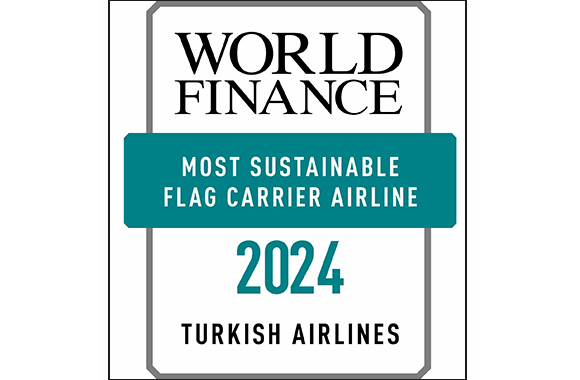 Turkish Airlines Named 'Most Sustainable Flag Carrier Airline' in World Finance's Sustainability Awards 2024