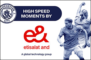 e& and Man City partner to celebrate the joy of high-speed moments