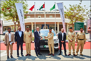 Dubai Police Adds New Chery TIGGO 8 Plug-in Hybrid Electric Vehicle (PHEV) to its Traffic Patrol Fleet