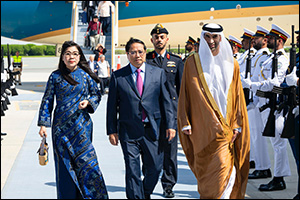 Prime Minister of Vietnam arrives in UAE, received by HE Al Zeyoudi