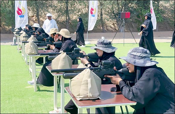 Dubai Police Teams win First Places in Shooting Competition of the 12th 'Sheikha Hind Women's Sports Tournament'