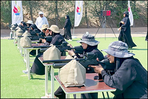 Dubai Police Teams win First Places in Shooting Competition of the 12th "Sheikha Hind Women's Sports Tournament"