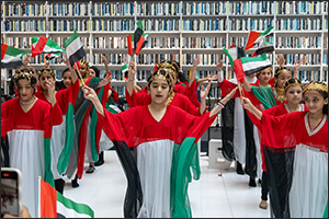 In conjunction with Zayed and Rashid campaign and to celebrate UAE Flag Day  Mohammed Bin Rashid Library Organises ‘Story of a Union'