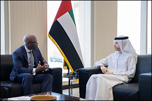 Mohamed bin Hadi Al Hussaini Discusses Strategic Cooperation with World Bank Vice President