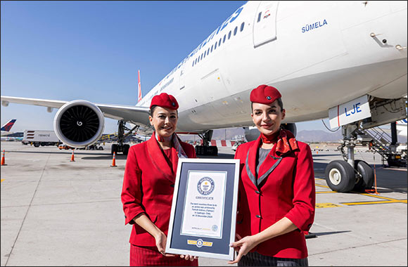 Turkish Airlines Sets Guinness World Records title for the Most Countries Flown to by an Airline