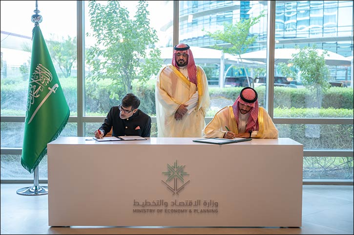 Ministry of Economy and Planning signs MOU with India based Observer Research Foundation to enhance collaboration in economic research and studies
