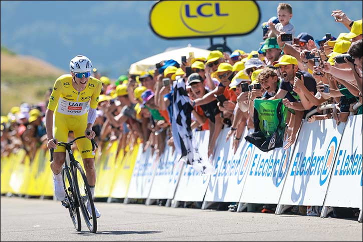 Tadej Pogačar wins final Tour de France time trial at aplomb