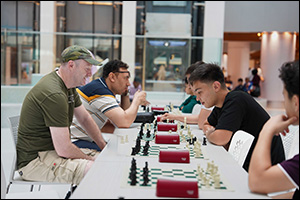 With the participation of more than 75 competitors of various age groups Mohammed bin Rashid Library Hosts Thrilling Second Blitz Chess Championship with High Participation