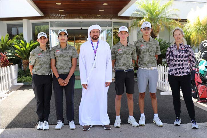 Promising Emirati students golfers debut at World School Golf Championship, win two silver medals and fourth-place finish