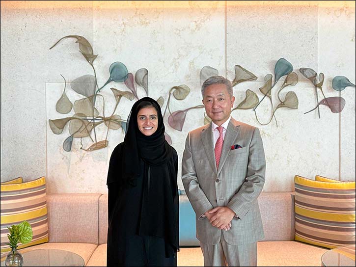 Shaikha Al Nowais meets with Chinese Ambassador to strengthen tourism collaboration and global partnerships for resilient tourism