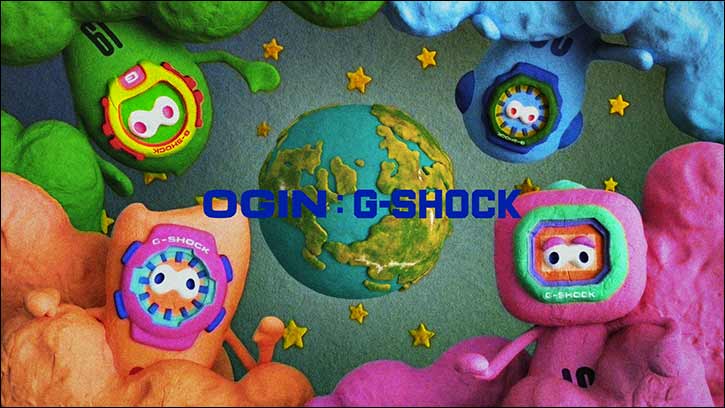 Birth of Original G-SHOCK Characters Designed by NIGO�
