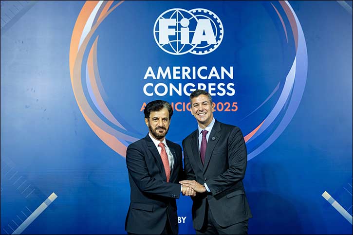 Paraguayan president and fia president ben sulayem open congress on historic milestone for south american motorsport