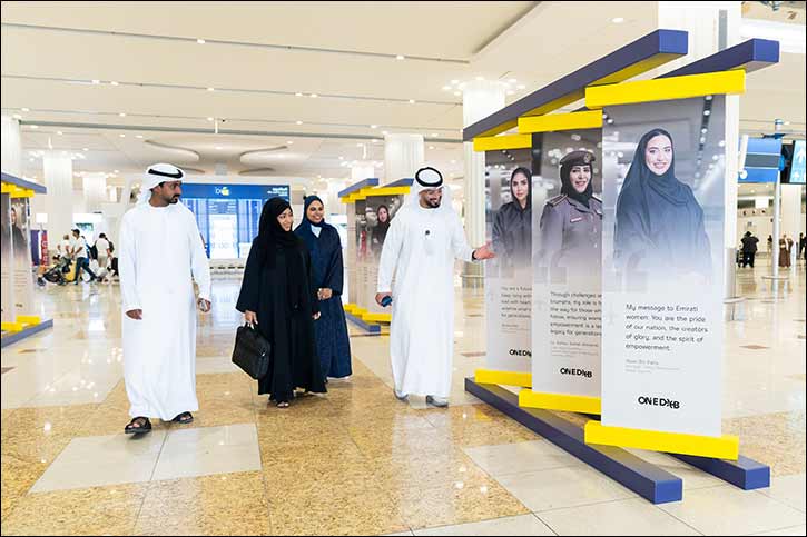 Dubai Airports honours Emirati women in aviation with Messages to Tomorrow' photo gallery