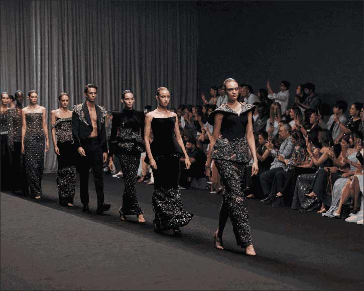 Highlights from opening day of dubai fashion week spring/summer 2026