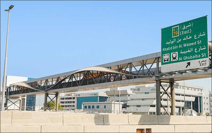 RTA Builds Six New Pedestrian and Cyclist Bridges Across Major Dubai Roads