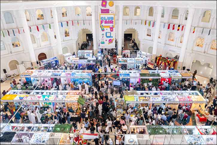 AUS Club Fair 2025 brings together 130 clubs in a celebration of diversity and innovation