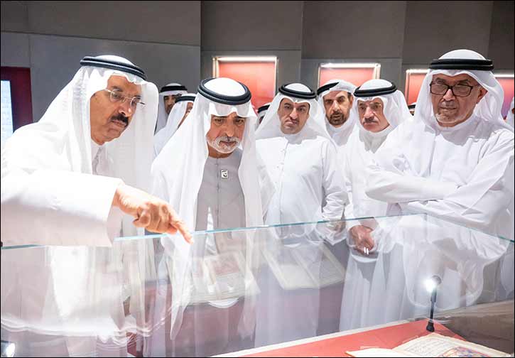 During his visit to the Mohammed bin Rashid Library: Sheikh Nahyan bin Mubarak: We are proud of the library as an Emirati and global cultural and knowledge beacon
