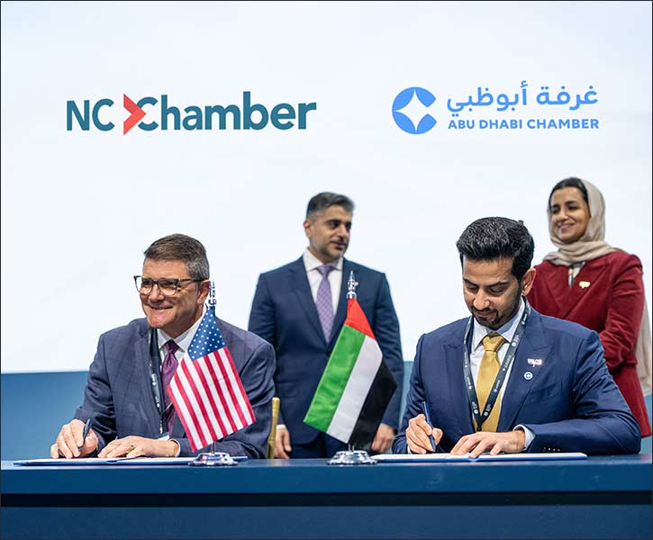 Abu Dhabi Chamber expands international presence with two strategic agreements in USA