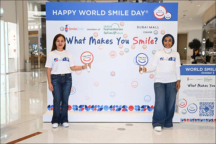 Smile Train Dubai Celebrates World Smile Day With the Support of Dubai Humanitarian