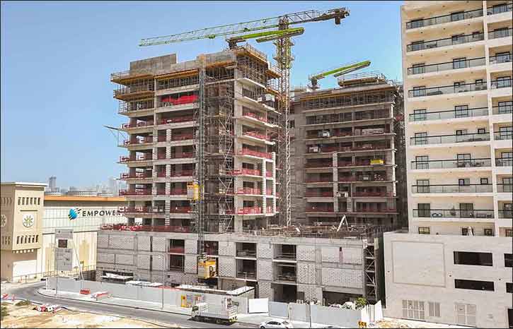 Azizi Developments' Azizi Zain in Al Furjan reaches 34% construction milestone
