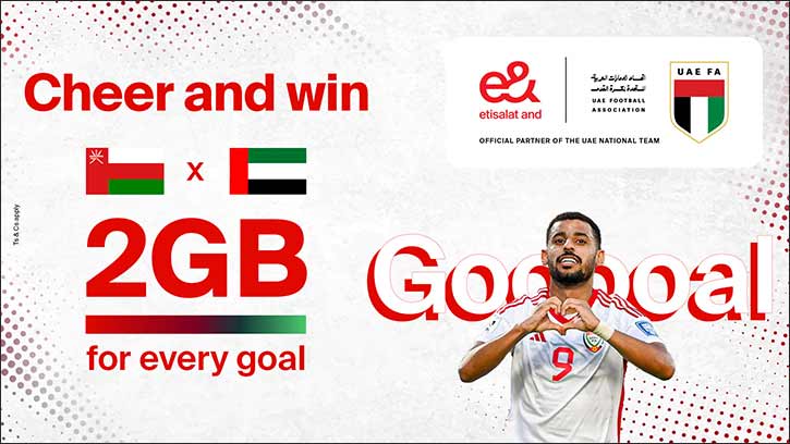 e& supports UAE National Team on road to FIFA World Cup 2026 as Official Partner