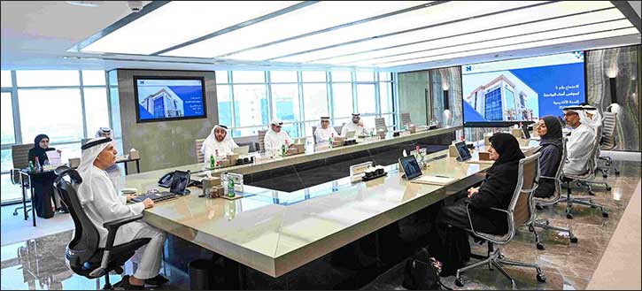 Hamdan Bin Mohammed Smart University Board of Trustees reviews updates on the University's strategic plans and future programs