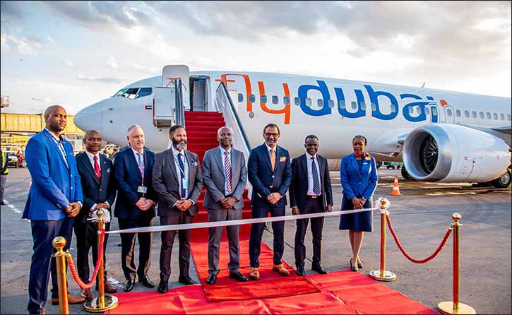 flydubai celebrates first flight to Nairobi, enhancing connectivity between the UAE and Kenya