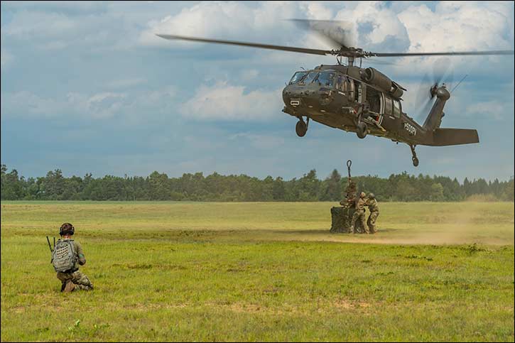 U.S. Soldier Becomes First to Plan and Execute Autonomous Black Hawk Missions using MATRIX Technology at Northern Strike 25-2