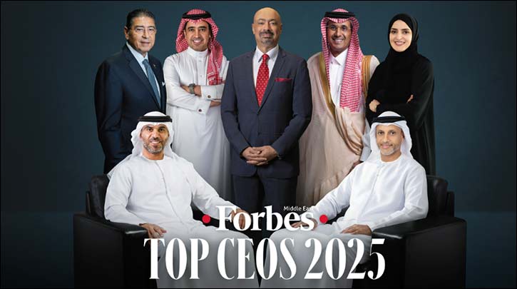 Forbes Middle East Reveals The Middle East's Top 100 CEOs 2025