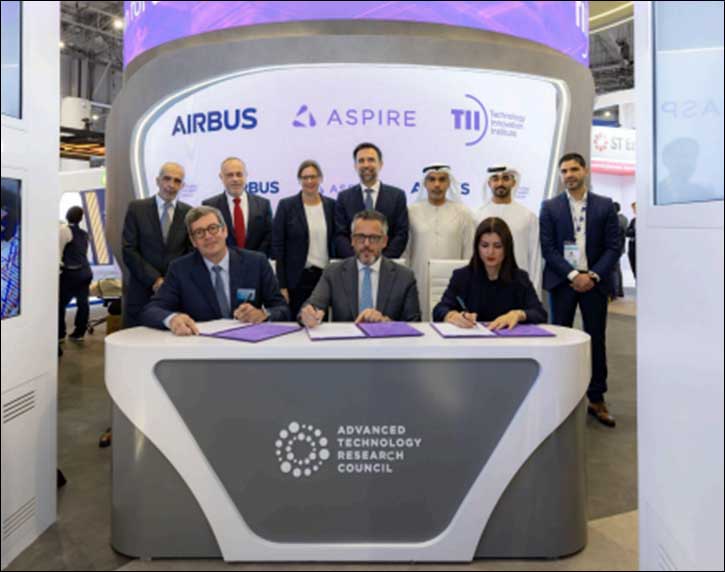 Airbus, Technology Innovation Institute and Aspire sign agreement to accelerate advanced technologies for aviation