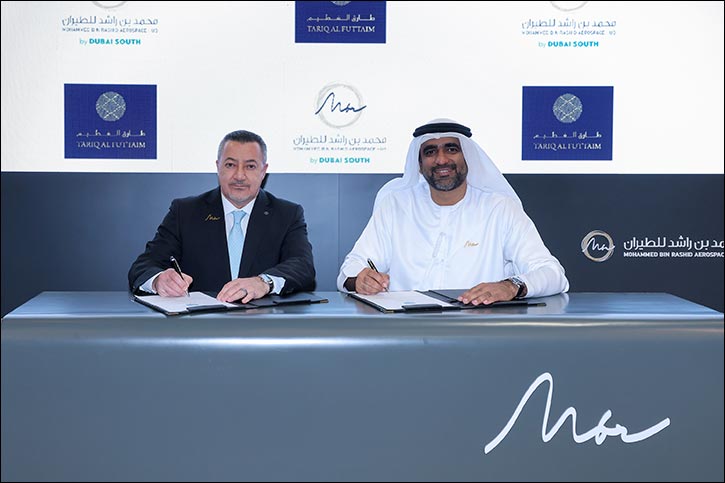 Mohammed Bin Rashid Aerospace Hub Signs Agreement With Tariq Al Futtaim Group To Develop New Aviation Facility