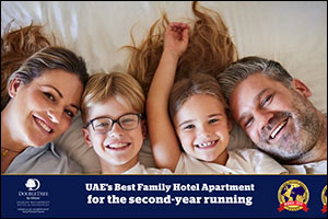 DoubleTree by Hilton Sharjah Waterfront Hotel & Residences Recognized as UAE's Best Family Hotel Apartment for the Second Consecutive Year  2025