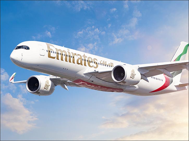 Emirates' A350 to be deployed to Montral offering latest travel experiences to customers