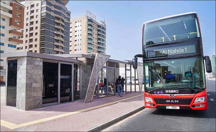 RTA completes 595 bus shelters in key areas across Dubai