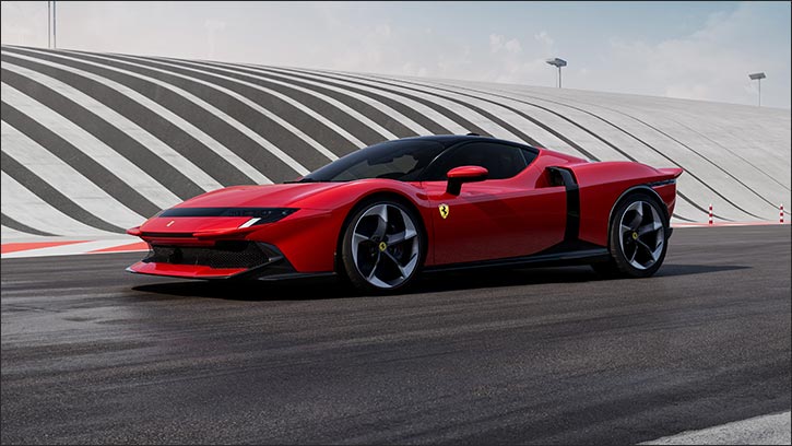 849 estarossa debuts in Middle East at Casa Ferrari Abu Dhabi