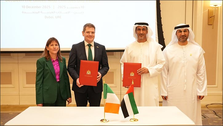 UAE and Ireland Hold Inaugural Joint Economic Committee to Strengthen Trade and Investment Ties