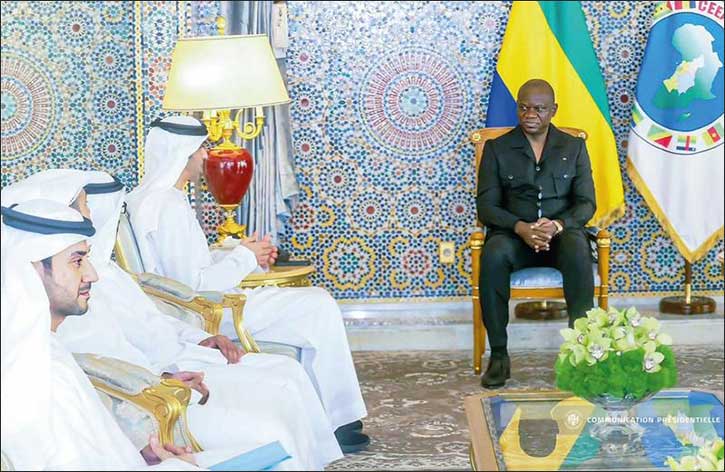 UAE Minister of Foreign Trade HE Al Zeyoudi Visits Gabon to Strengthen Bilateral Relations
