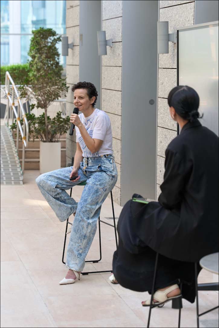 Renowned CEO of Maison Schiaparelli, Delphine Bellini,  inspires future generations at Istituto Marangoni Dubai