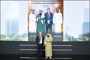 Dubai Municipality's Khalid Mubarak honoured with H.H Sheikh Mansoor bin Mohammed bin Rashid Al Maktoum Emirati Rising Star Award at Intersec Awards 2 ...