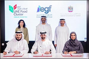 In presence of Minister of Economy and Tourism  Ministry of Economy and Tourism and Emirates Growth Fund sign MoU to boost SME growth and accelerate g ...