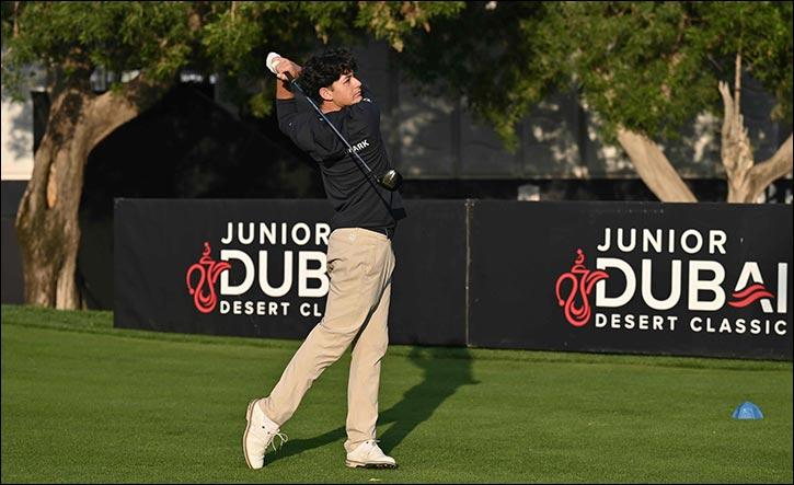 Christian Hansen wins fourth edition of Junior Dubai Desert Classic