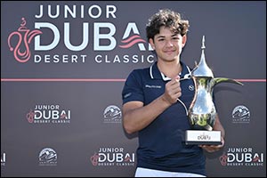 Christian Hansen wins fourth edition of Junior Dubai Desert Classic