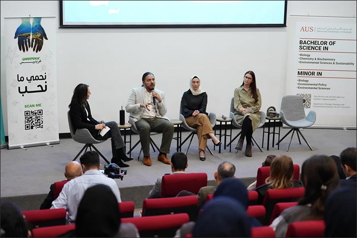 Sharjah Brings Science, Policy, and Youth Together to Tackle Plastic Pollution with Panel and Greenpeace MENA Documentary Screening at AUS
