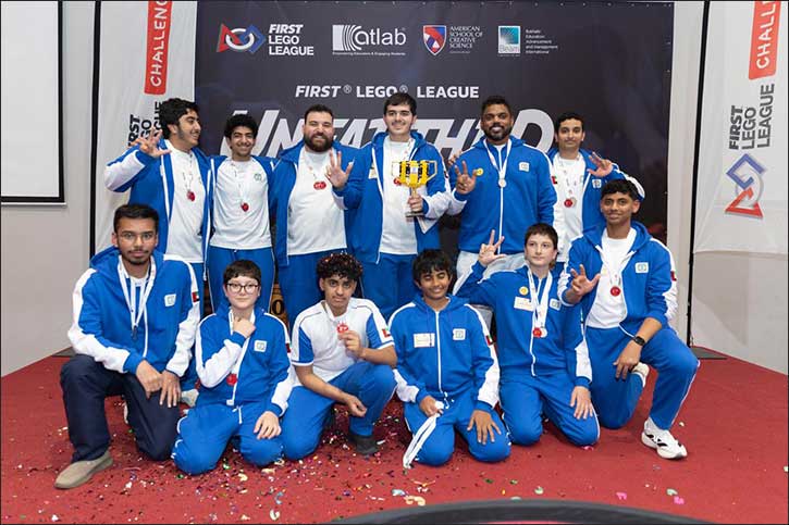 Hamdan Centre for Giftedness and Innovation Students Win UAE Robotics Championship with Participation of 80 Teams