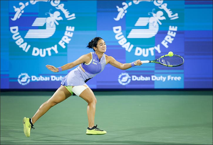 Filipina fairytale continues as alex eala wins in dubai to set up last-eight date with world no4 coco gauff